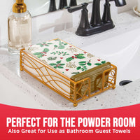 Holly Haven Guest Towels (16/Pkg)
