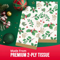Holly Haven Guest Towels (16/Pkg)