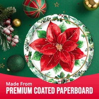 Christmas Blossom Luncheon Plates 7