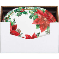 Christmas Blossom Oval Platters 12