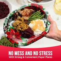 Christmas Blossom Oval Platters 12