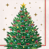 Sparkling Spruce Luncheon Napkins