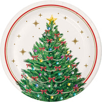 Sparkling Spruce Luncheon Plates 7