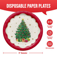 Sparkling Spruce Dinner Plates 9
