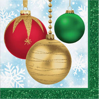 Holiday Glimmer Luncheon Napkins
