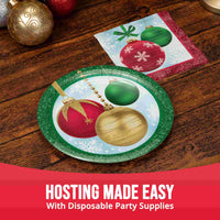 Holiday Glimmer Luncheon Plates 7