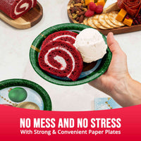 Holiday Glimmer Luncheon Plates 7