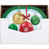 Holiday Glimmer Oval Platters 12