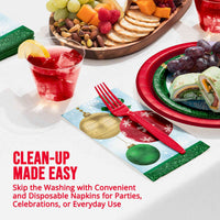 Holiday Glimmer Guest Towels (16/Pkg)