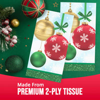 Holiday Glimmer Guest Towels (16/Pkg)