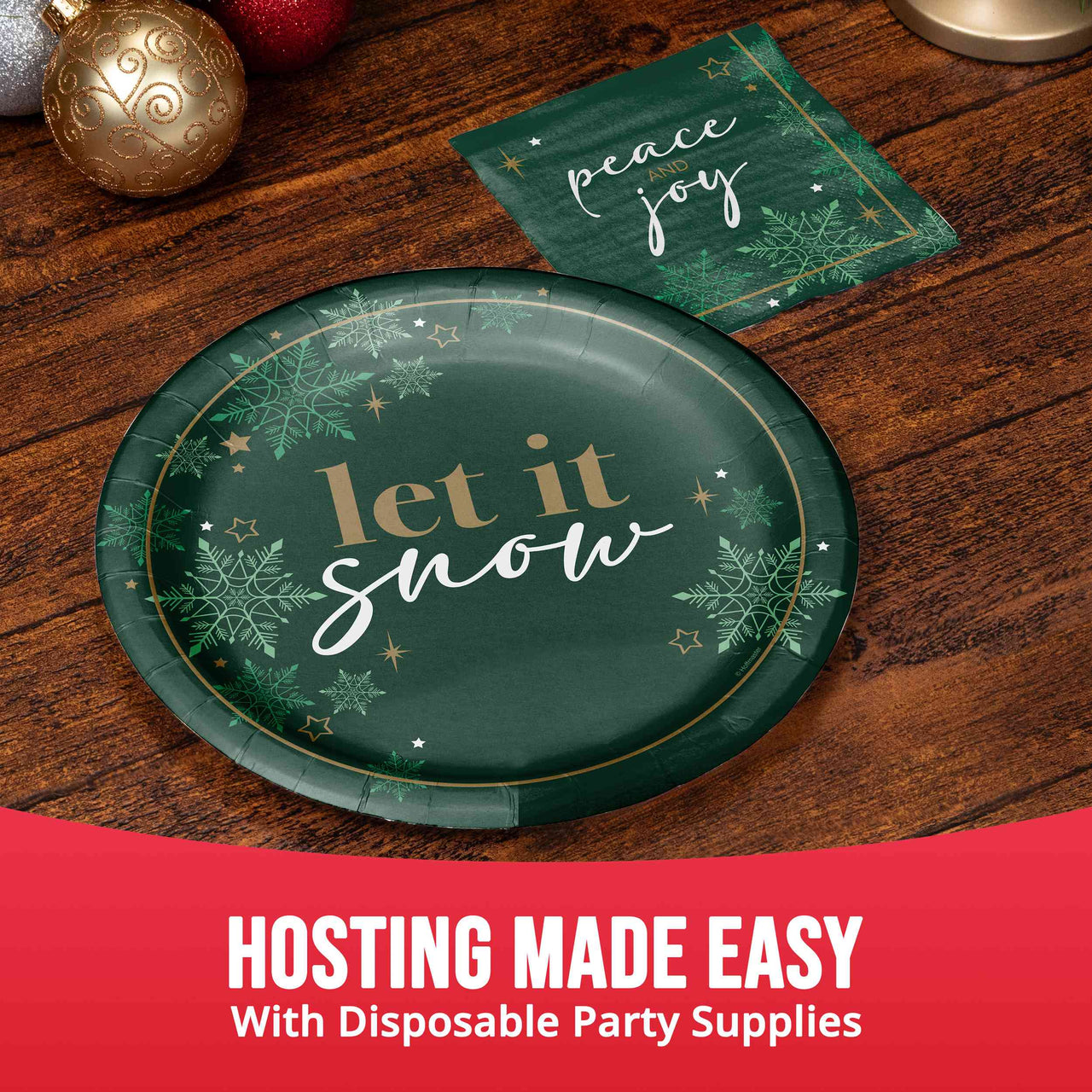 Winter Woods Dinner Plates 9" (8/Pkg)