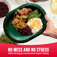 Winter Woods Oval Platters 12