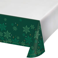 Winter Woods Plastic Tablecover 54