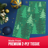 Winter Woods Guest Towels (16/Pkg)