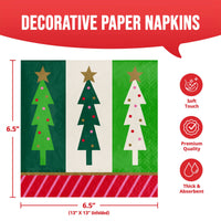 Holiday Hues Luncheon Napkins (16/Pkg)