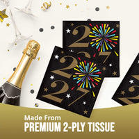 New Years Radiance 2027 Beverage Napkins (16/Pkg)