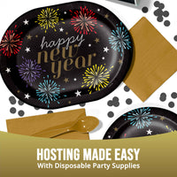 New Years Radiance Oval Platters 12