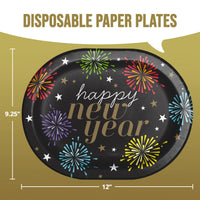 New Years Radiance Oval Platters 12