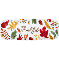 Thanksgiving Decor Fall Plastic Tray 17