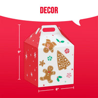 Christmas Decor Favor Boxes (8/Pkg)