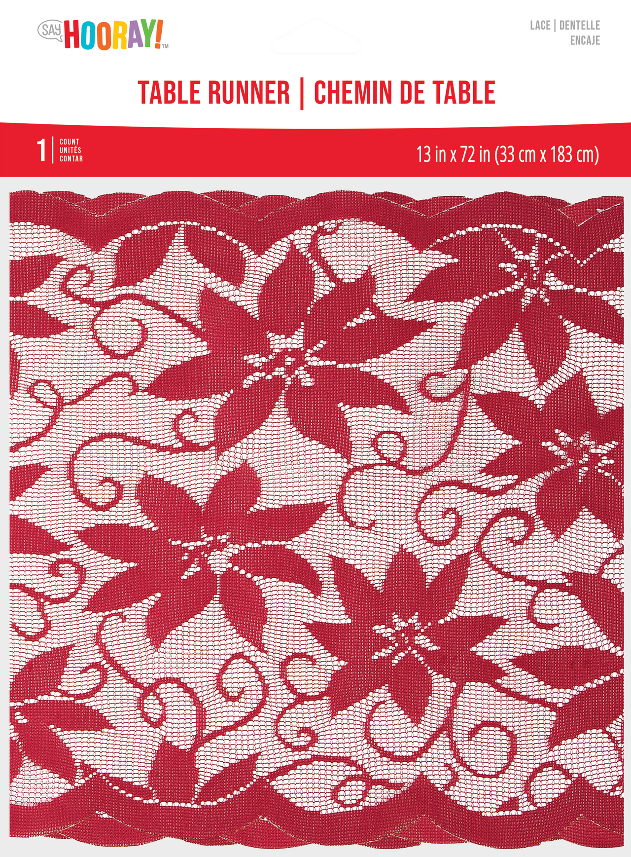 Christmas Decor Table Runner 13" x 72"
