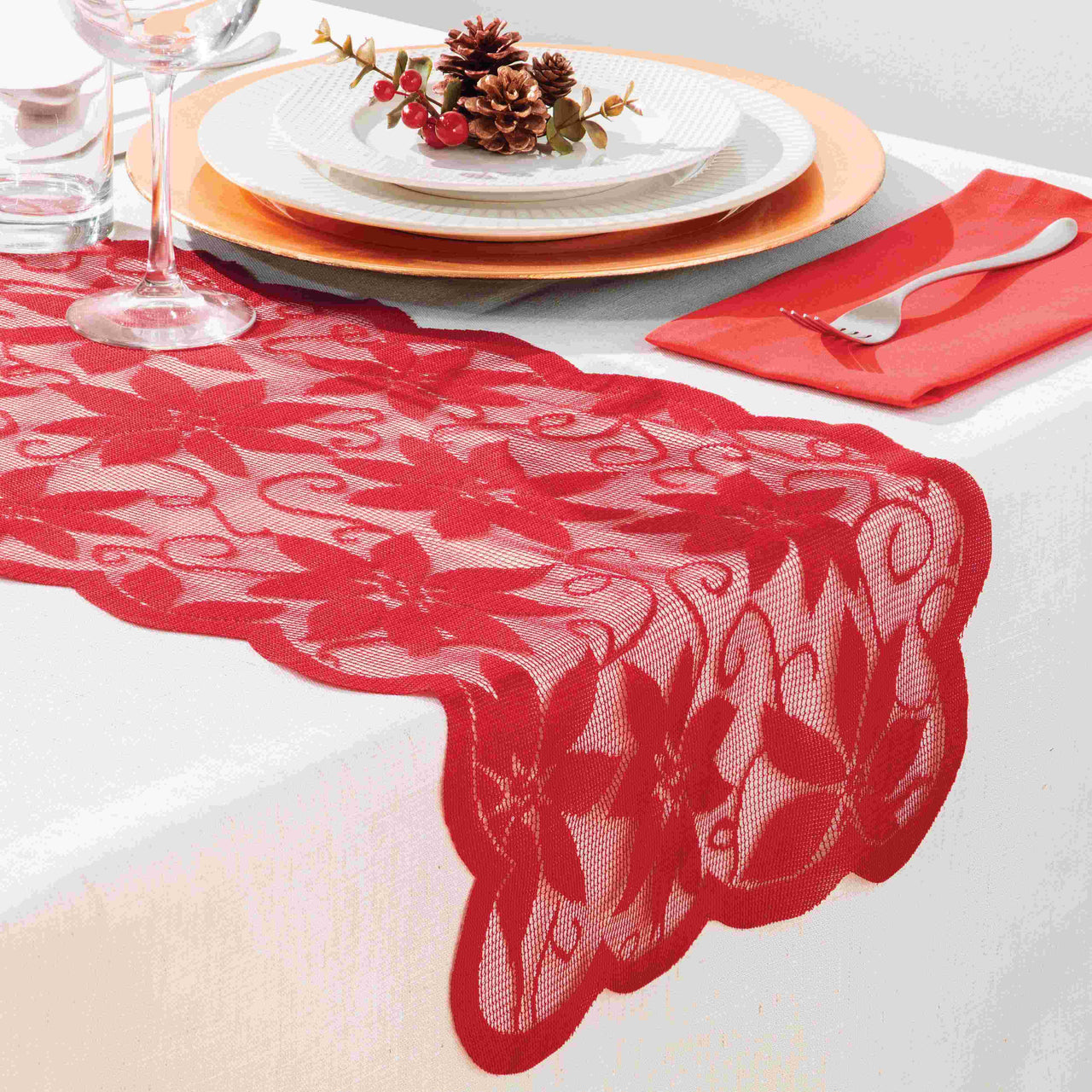 Christmas Decor Table Runner 13" x 72"