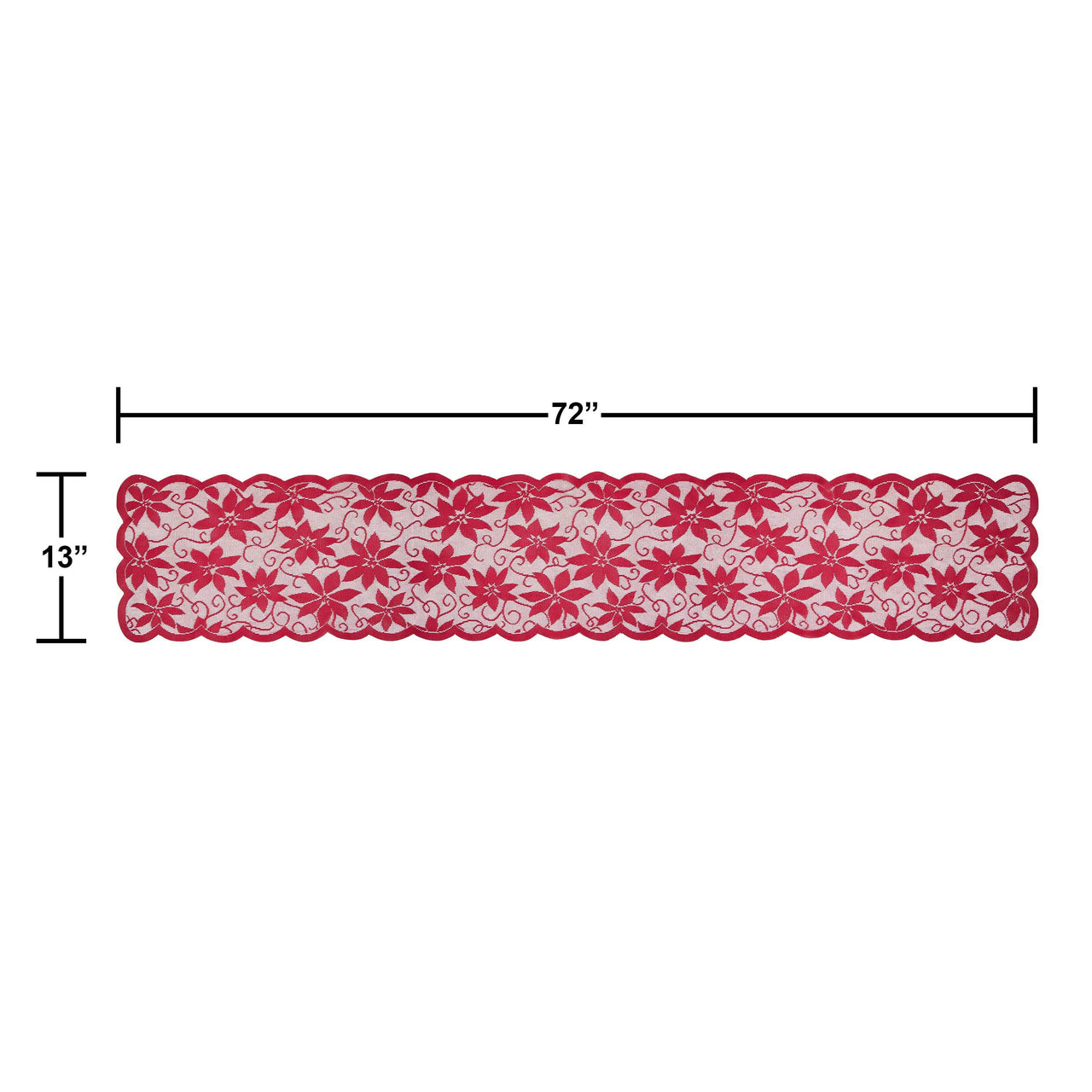 Christmas Decor Table Runner 13" x 72"