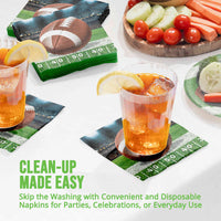 Fan Zone Football Beverage Napkins (16/Pkg)