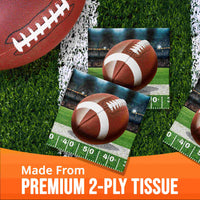 Fan Zone Football Beverage Napkins (16/Pkg)