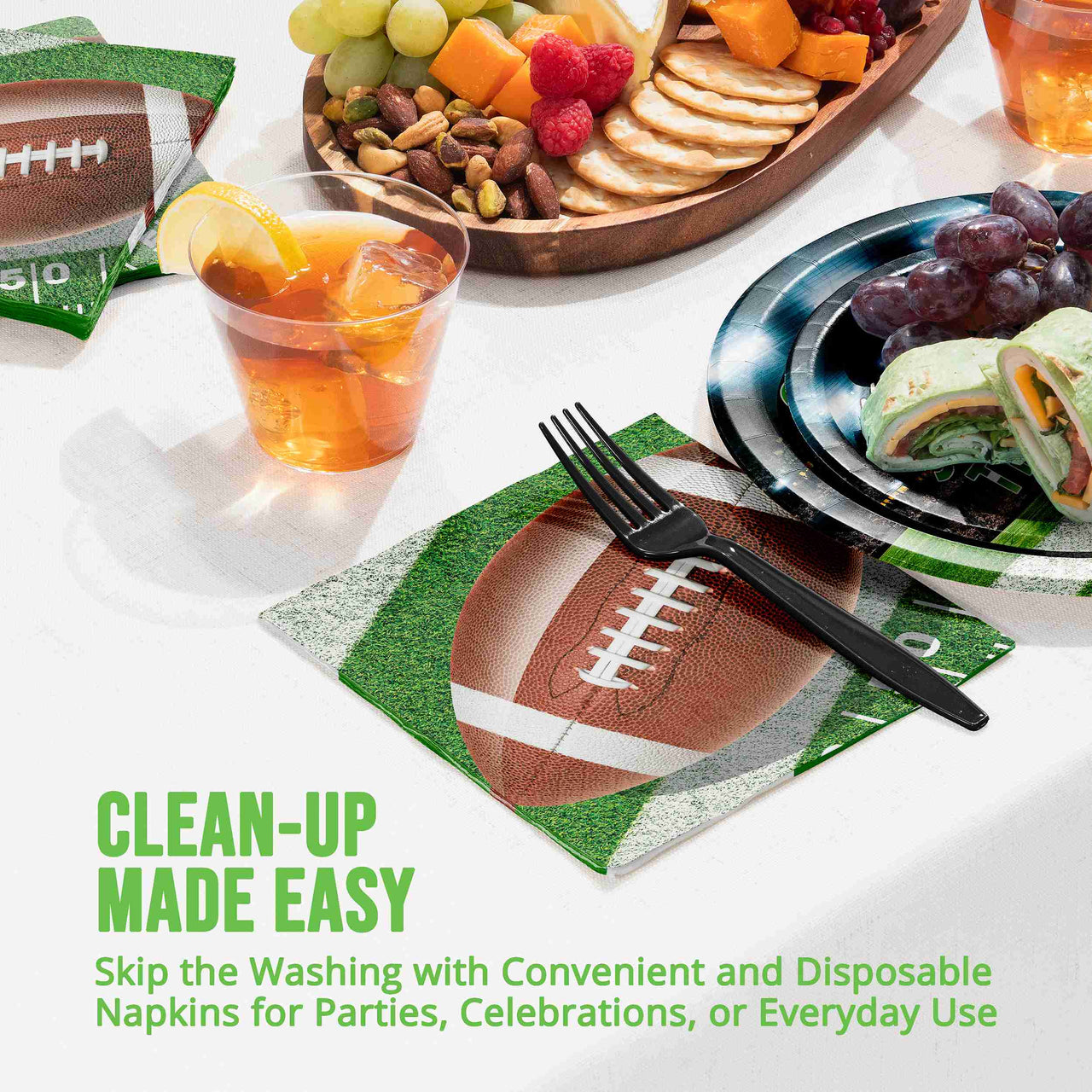 Fan Zone Luncheon Napkins (16/Pkg)