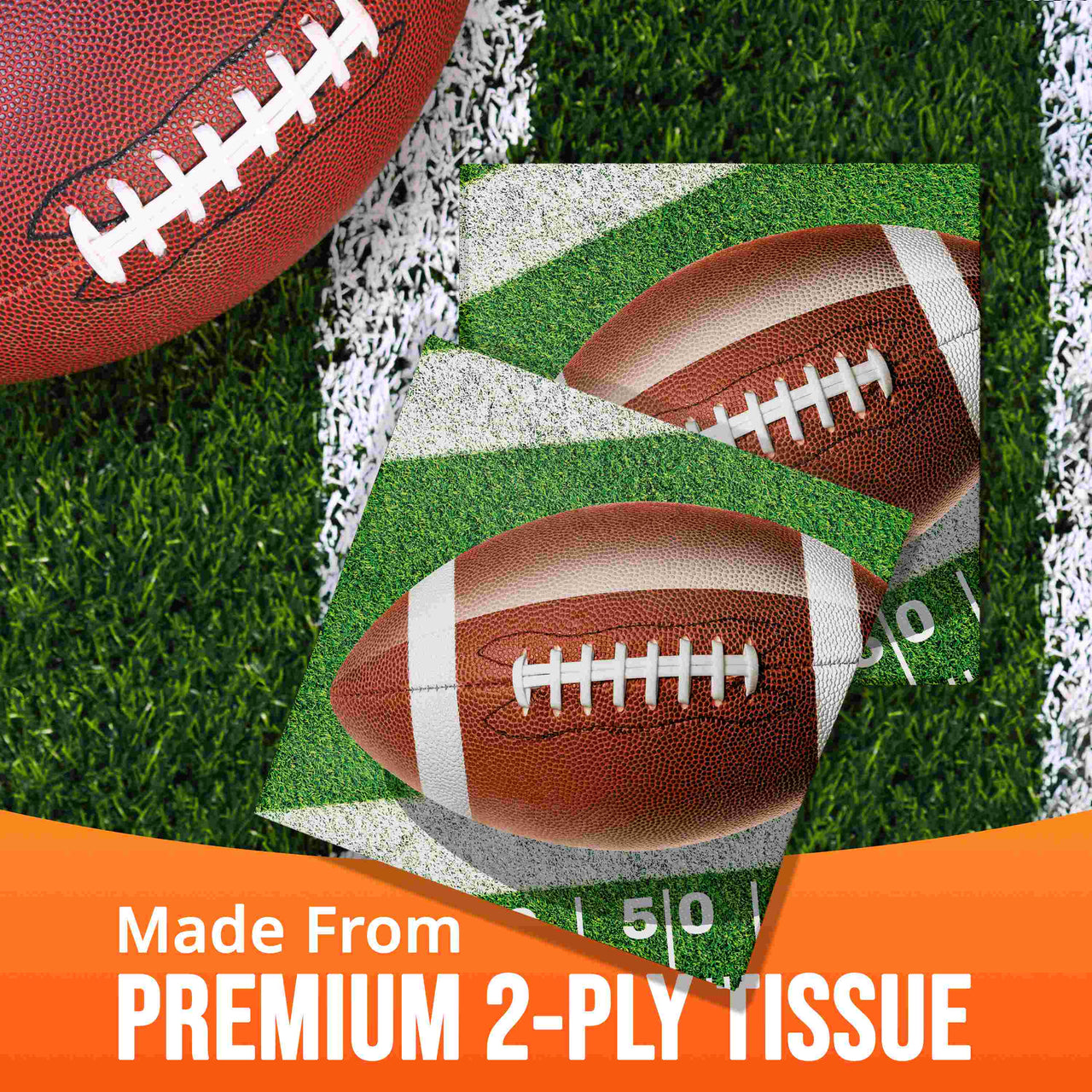 Fan Zone Luncheon Napkins (16/Pkg)