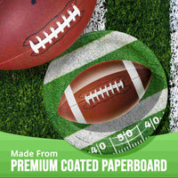 Fan Zone Football Luncheon Plates 7