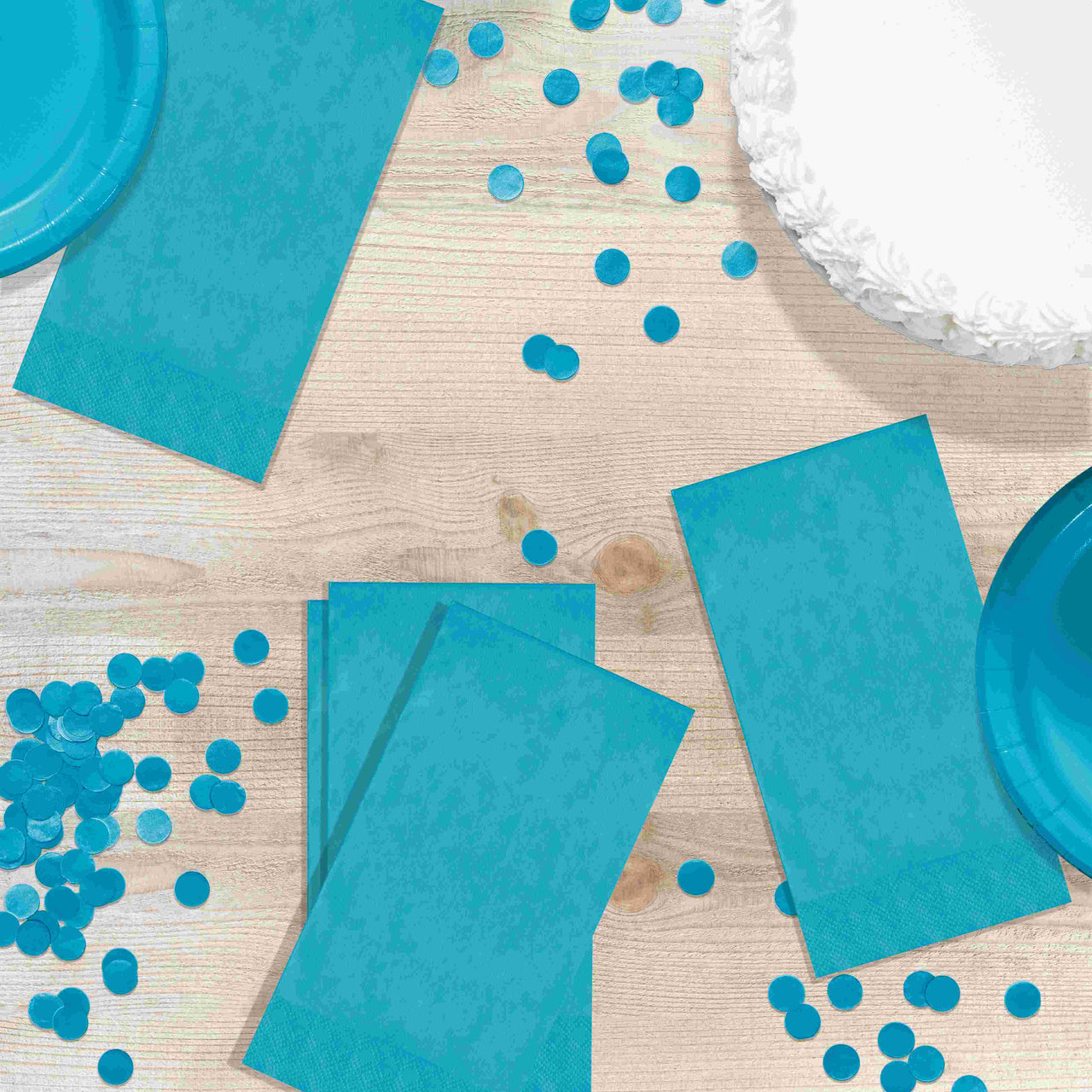 Bermuda Blue Guest Towels (50/Pkg)