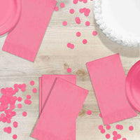 Candy Pink Guest Towels (50/Pkg)