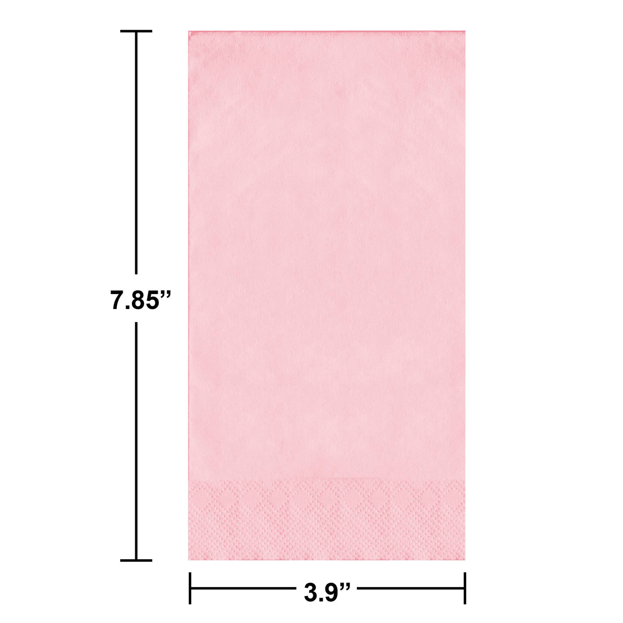 Classic Pink Guest Towels (50/Pkg)