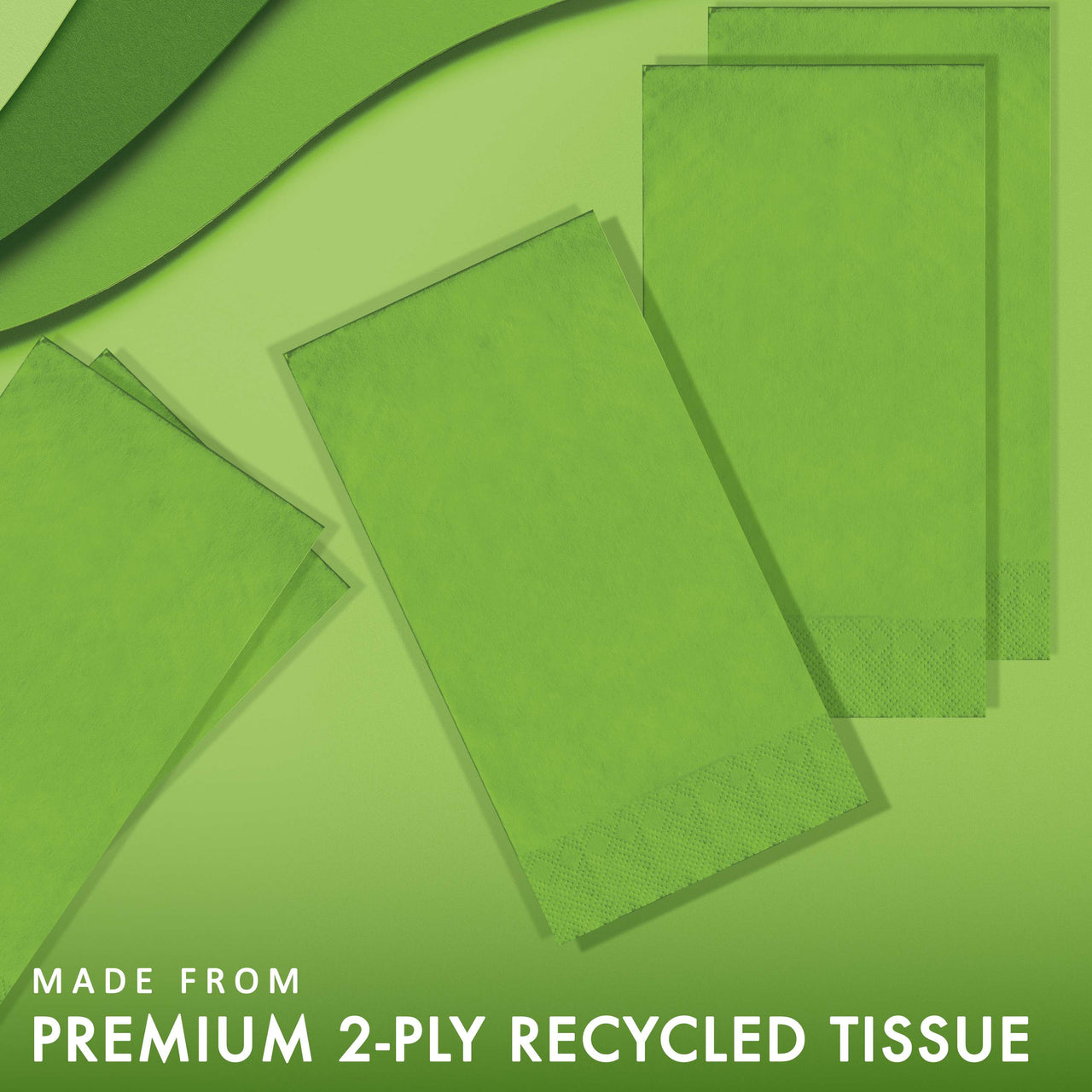 Fresh Lime Guest Towels (50/Pkg)