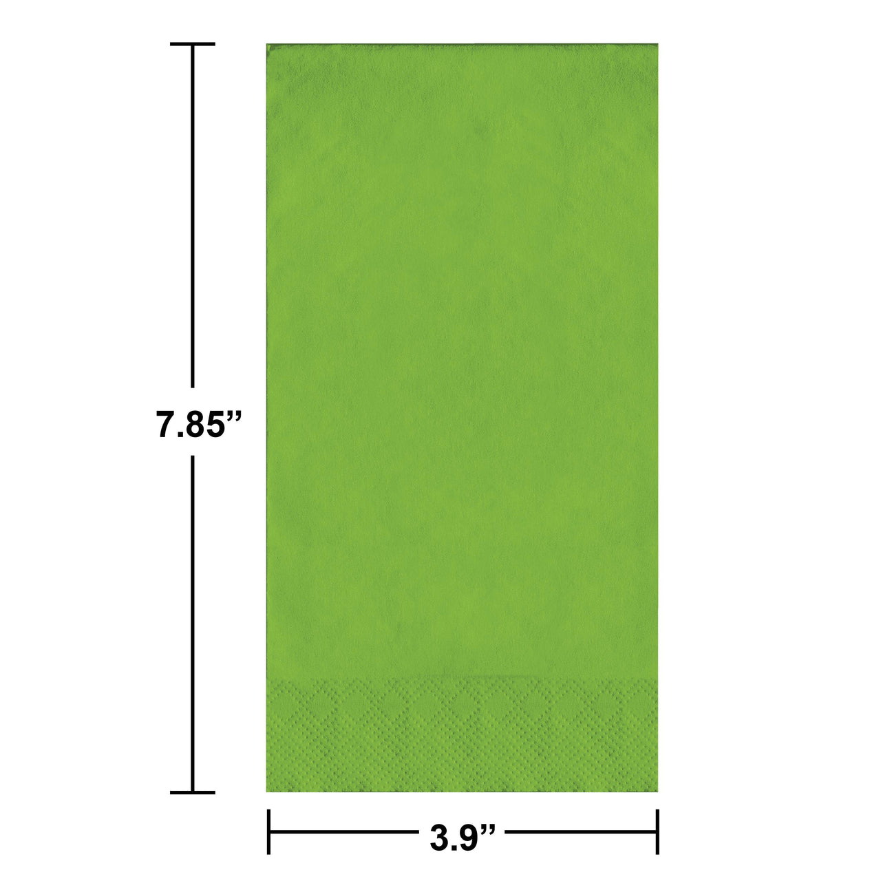 Fresh Lime Guest Towels (50/Pkg)