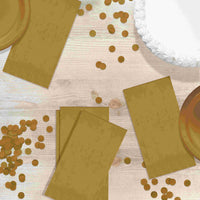 Glittering Gold Guest Towels (50/Pkg)