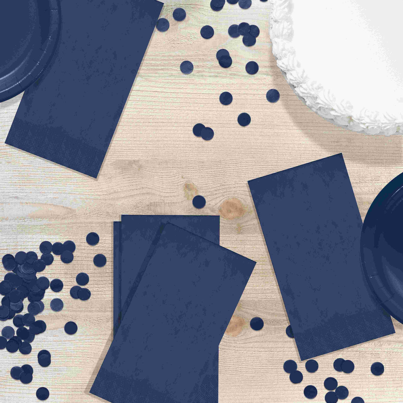 Navy Guest Towels (50/Pkg)