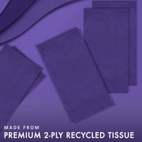 Purple Guest Towels (50/Pkg)