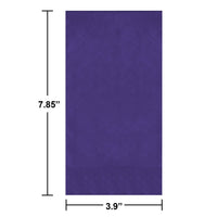 Purple Guest Towels (50/Pkg)