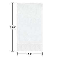 White Guest Towels (50/Pkg)