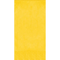 School Bus Yellow Guest Towels