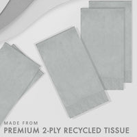 Shimmering Silver Guest Towels (50/Pkg)