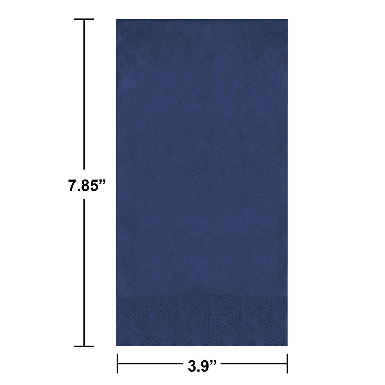Navy Guest Towels (100/Pkg)