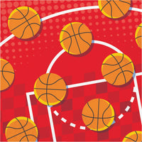 Sports Spirit Basketball Luncheon Napkins