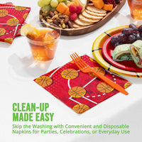 Sports Spirit Basketball Luncheon Napkins (16/Pkg)