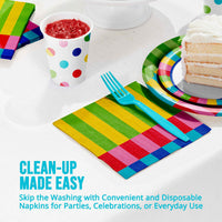 Bright Vibes Luncheon Napkins (16/Pkg)