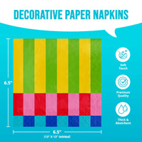 Bright Vibes Luncheon Napkins (16/Pkg)
