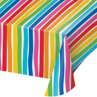 Bright Vibes Plastic Tablecover 54